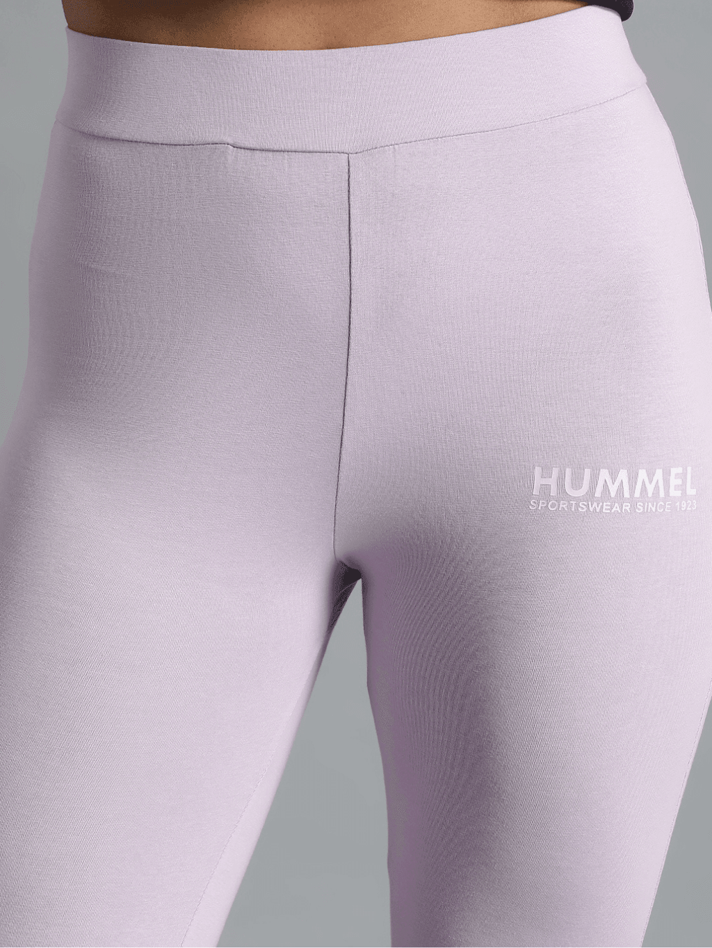 Hummel Lavender Slim Tights for Women Gym Wear