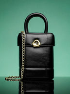Haute Sauce Dented Buckle Bucket Bag