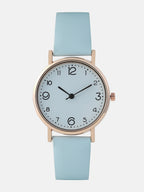 The Day-Venture Round Watch - Salt White