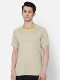 Hummel Orange Regular Shirts for Men Gym Wear