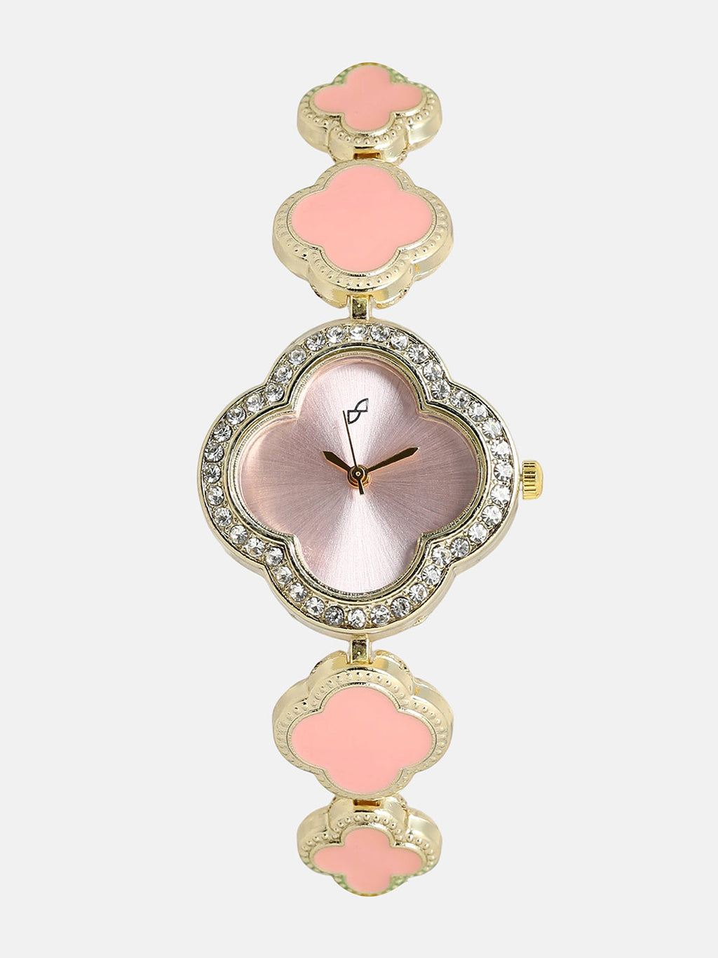 The Clover Watch - Blush Pink
