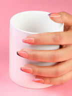 Haute Sauce The Lined-Rosa Press-On Nails - Nude Pink