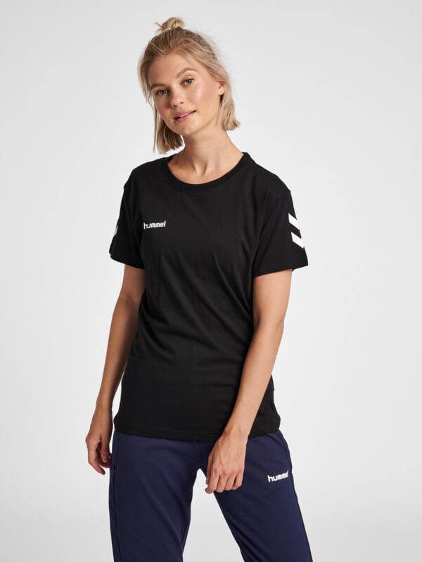 Hummel Black Regular Shirts for Women Daily Wear