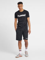 Hummel Black Regular Shirts for Men Gym Wear