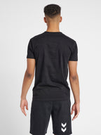 Hummel Black Regular Shirts for Men Gym Wear