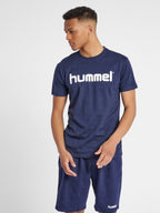 Hummel Blue Regular Shirts for Men Daily Wear
