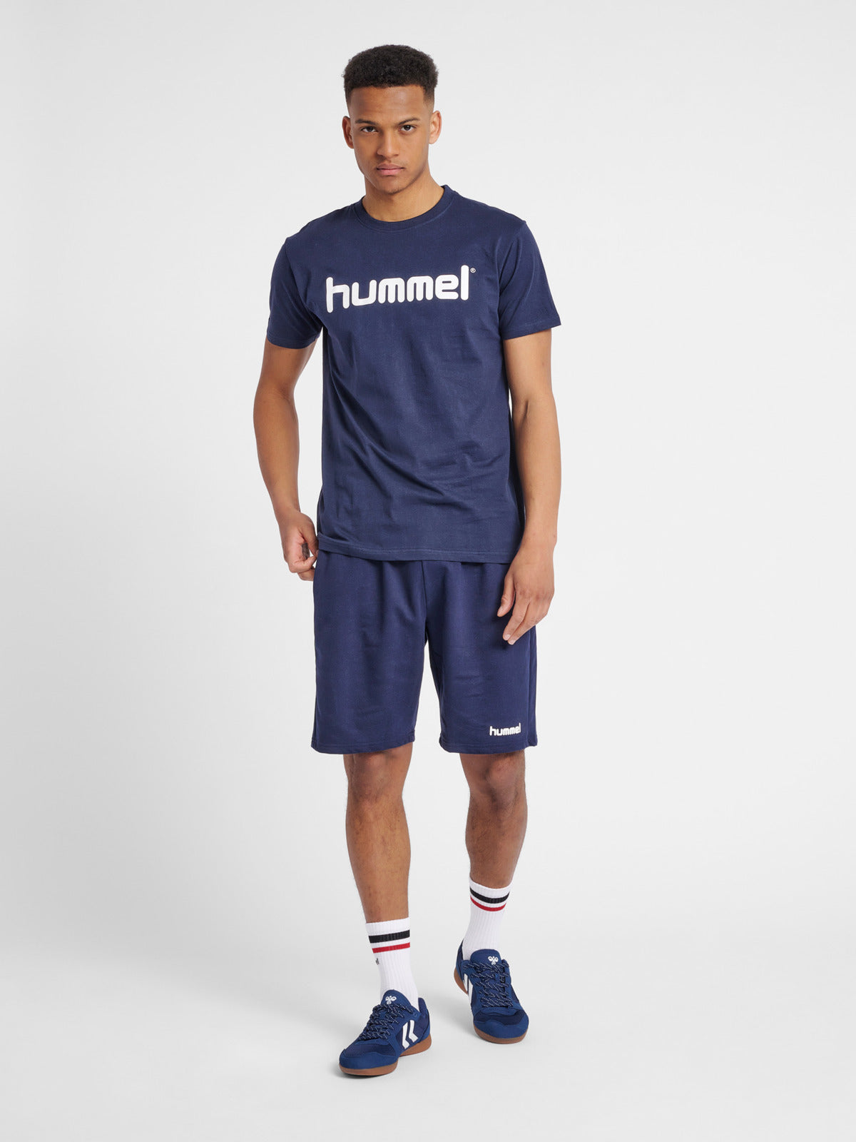 Hummel Blue Regular Shirts for Men Daily Wear