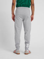 Hummel Grey Melange Regular Shorts for Men Gym Wear