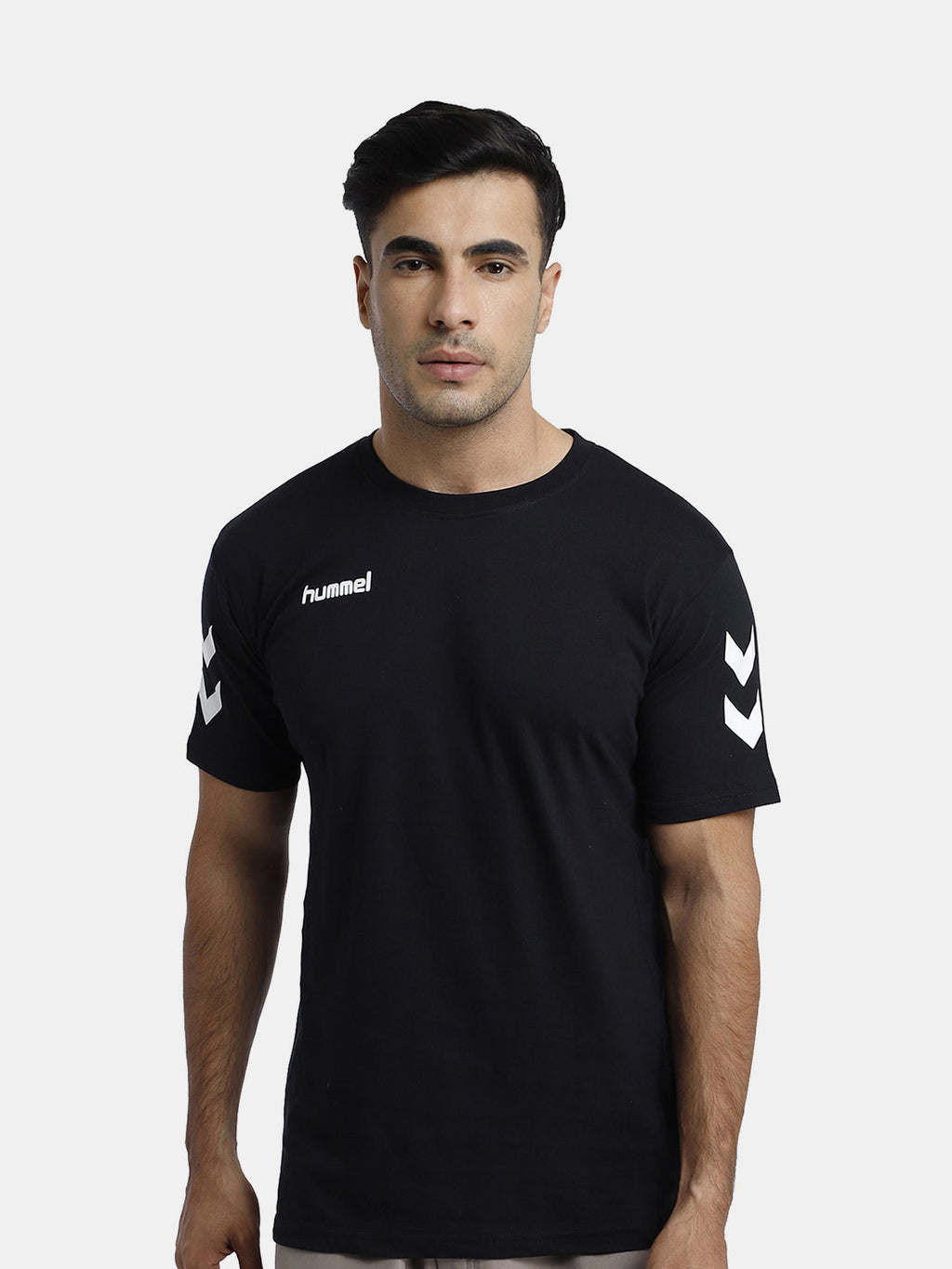 Hummel Black Regular Shirts for Men Daily Wear