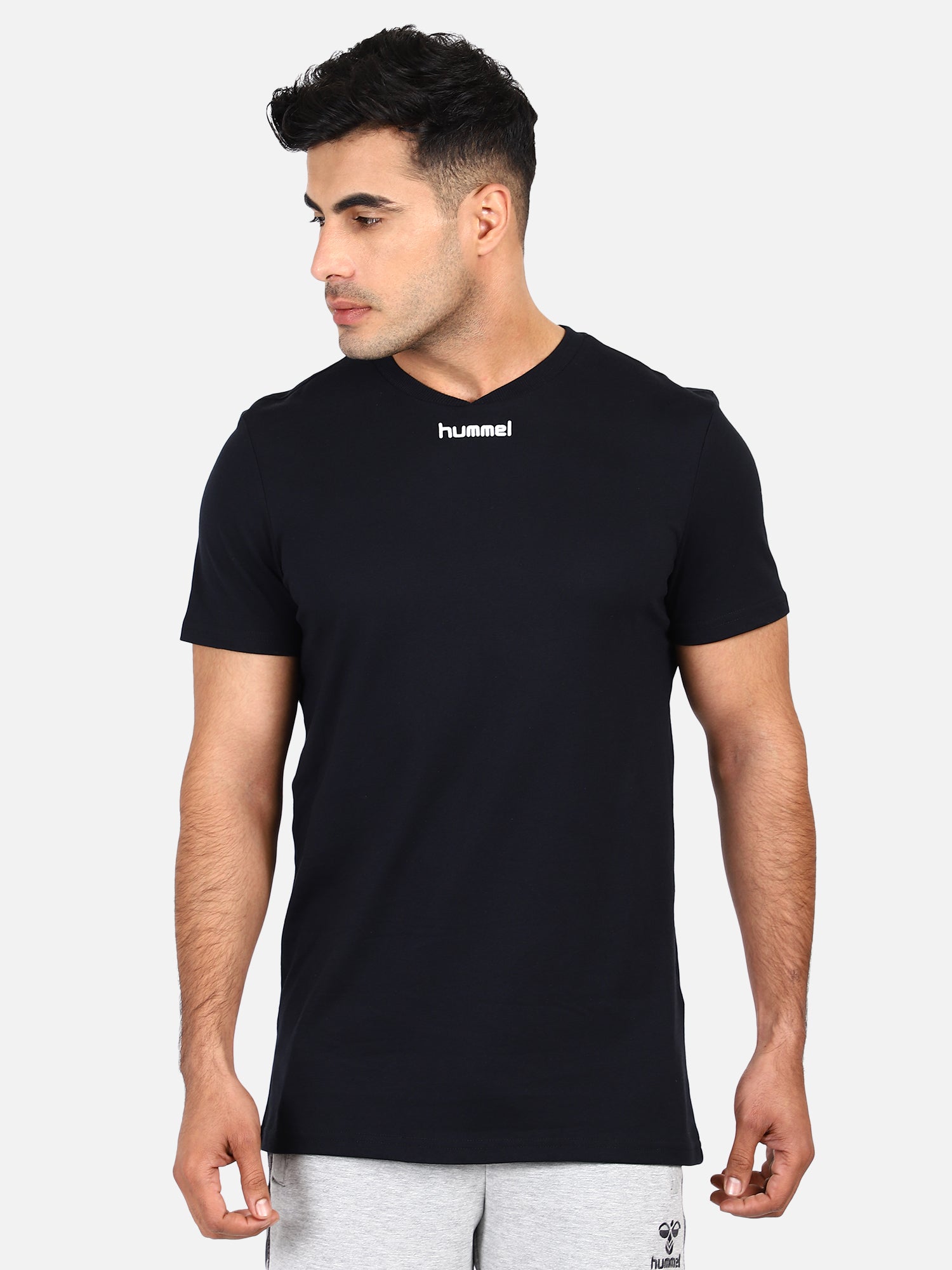 Hummel Black Regular Shirts for Men Daily Wear