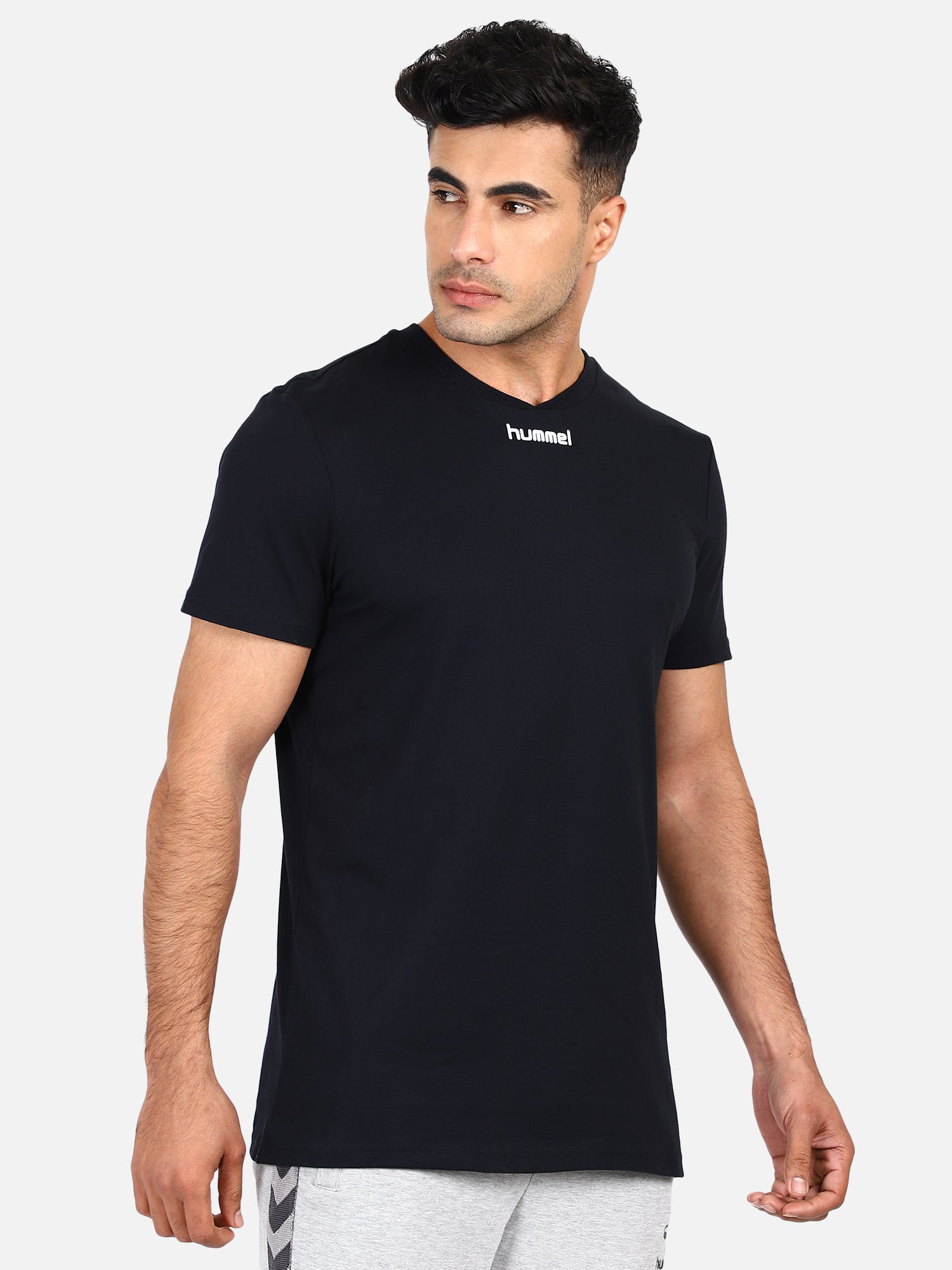 Hummel Black Regular Shirts for Men Daily Wear