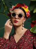 Haute Sauce Jeweled Sunglasses: Be Dazzling