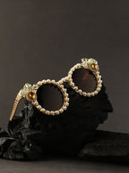 Haute Sauce Jeweled Sunglasses: Be Dazzling