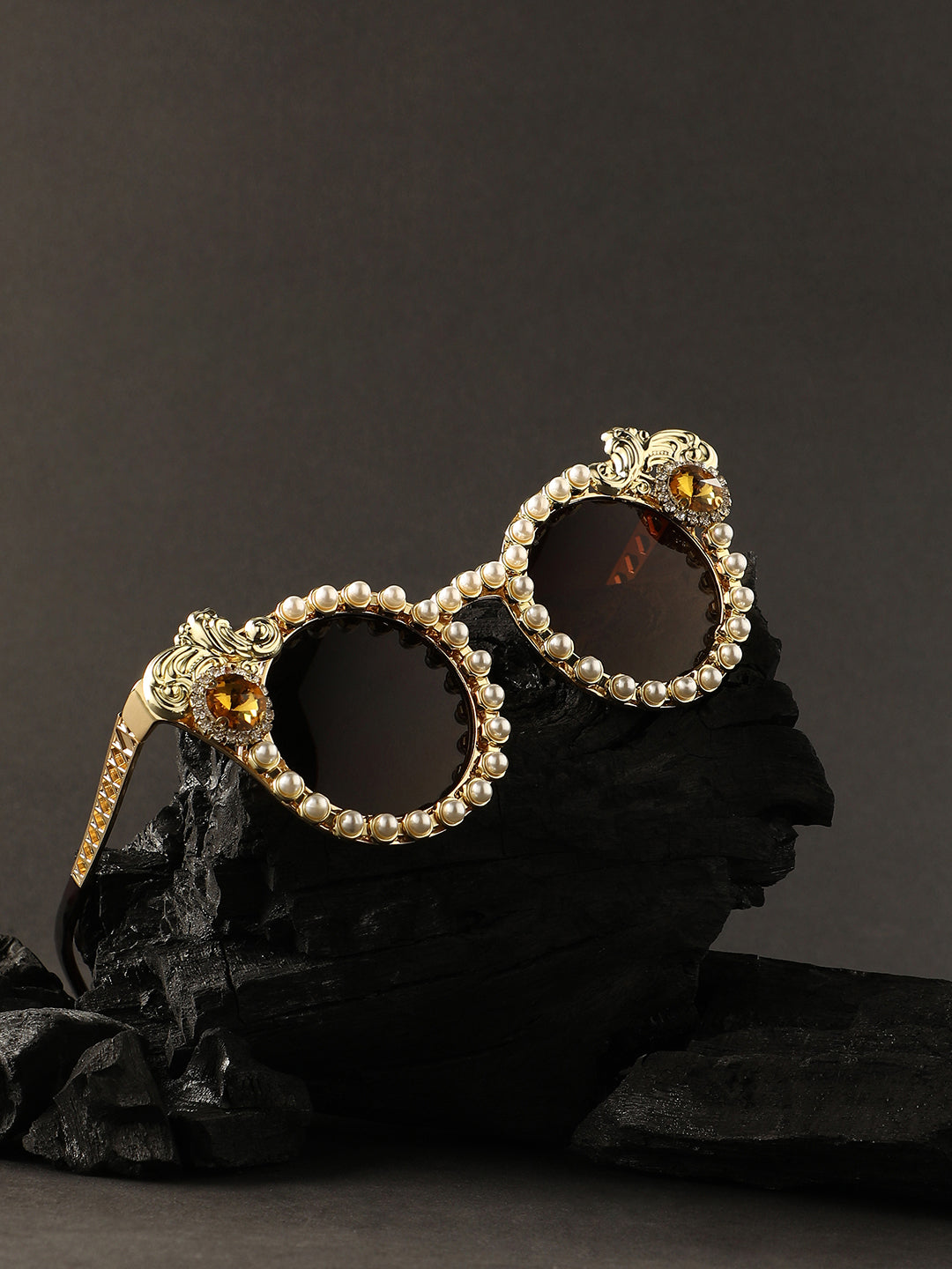 Haute Sauce Jeweled Sunglasses: Be Dazzling