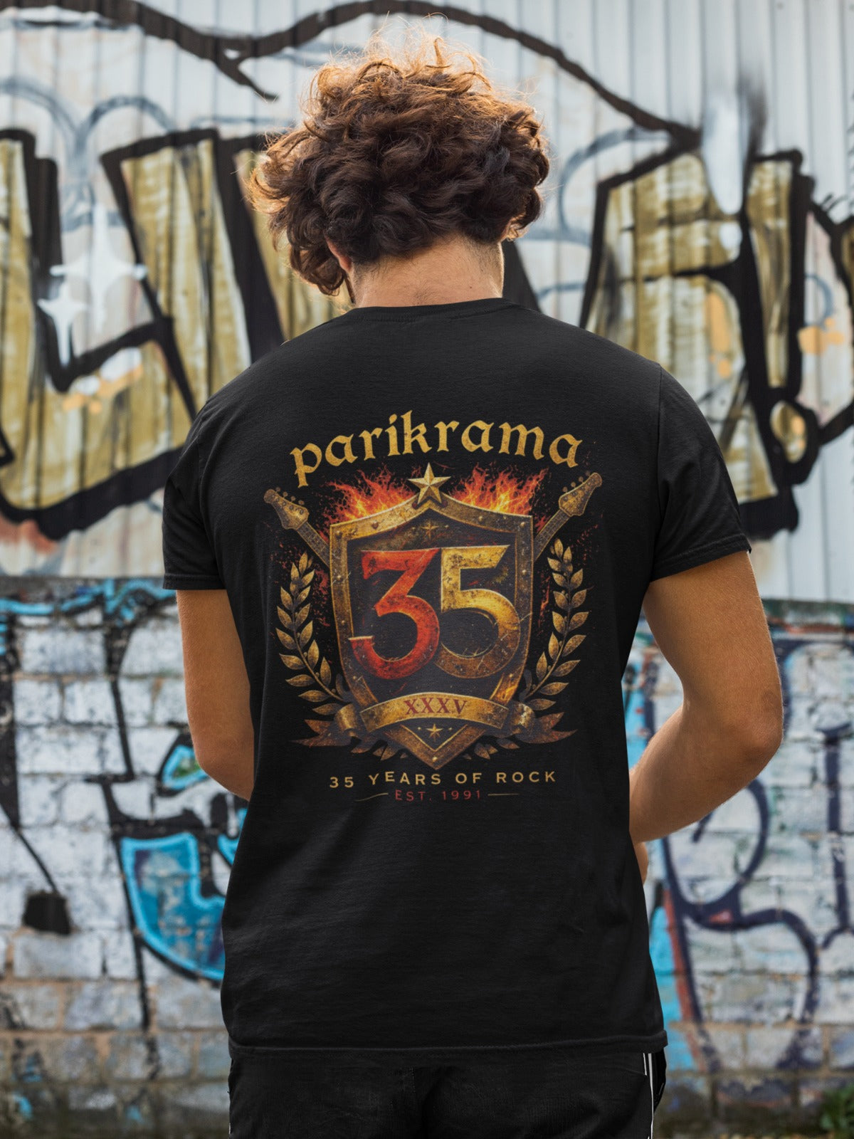 Parikrama 35 Years of Rock Printed T-Shirt