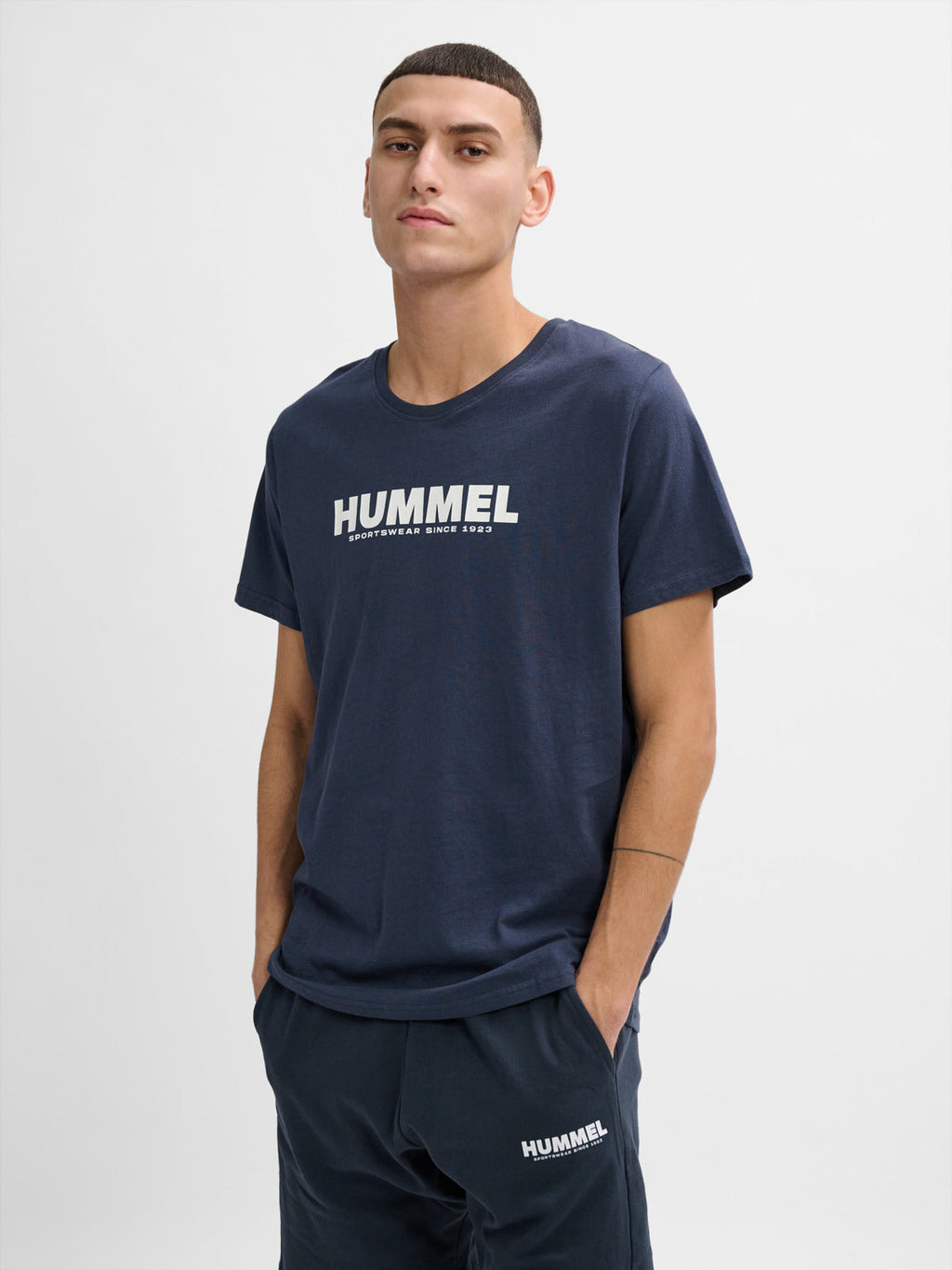 Hummel Blue Regular Shirts for Men Daily Wear