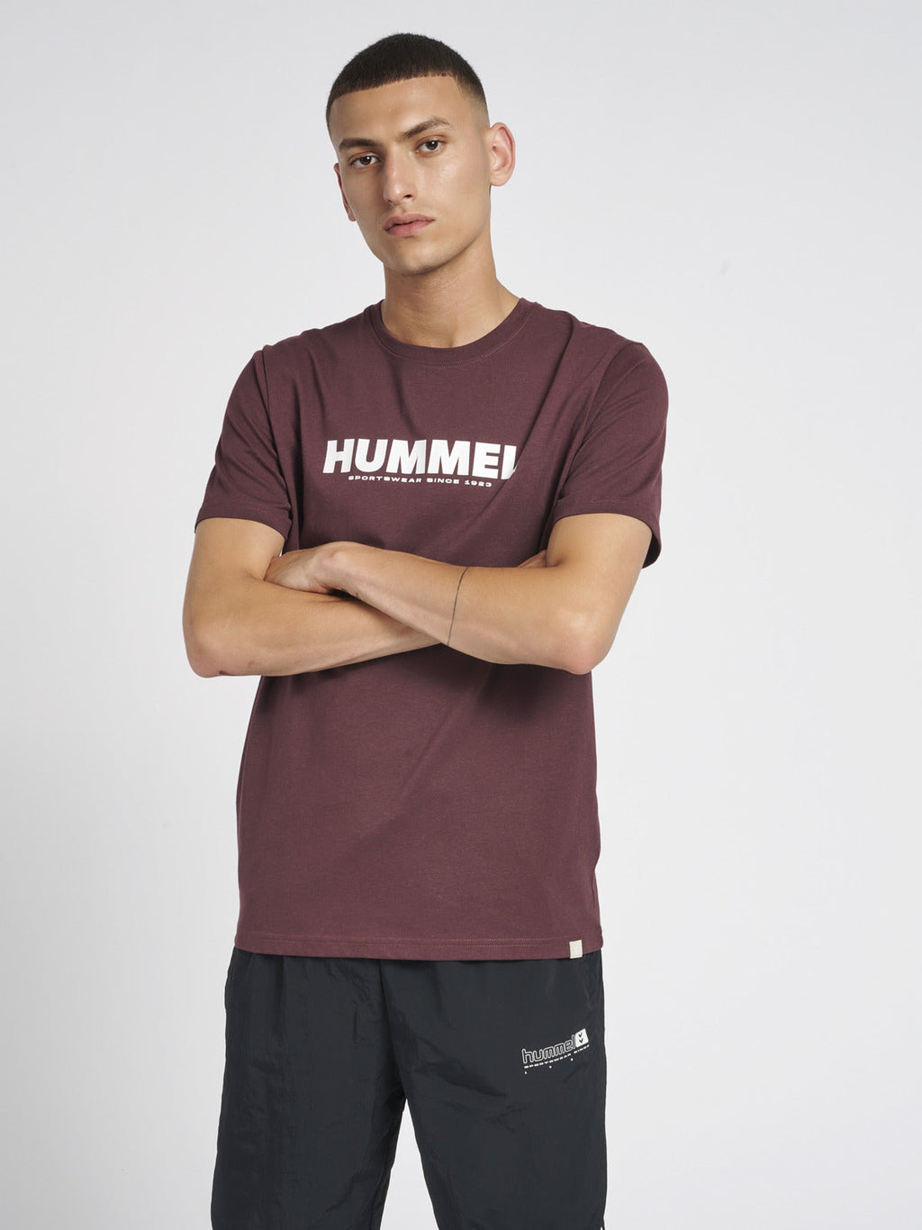 Hummel Brown Regular Shirts for Men Daily Wear