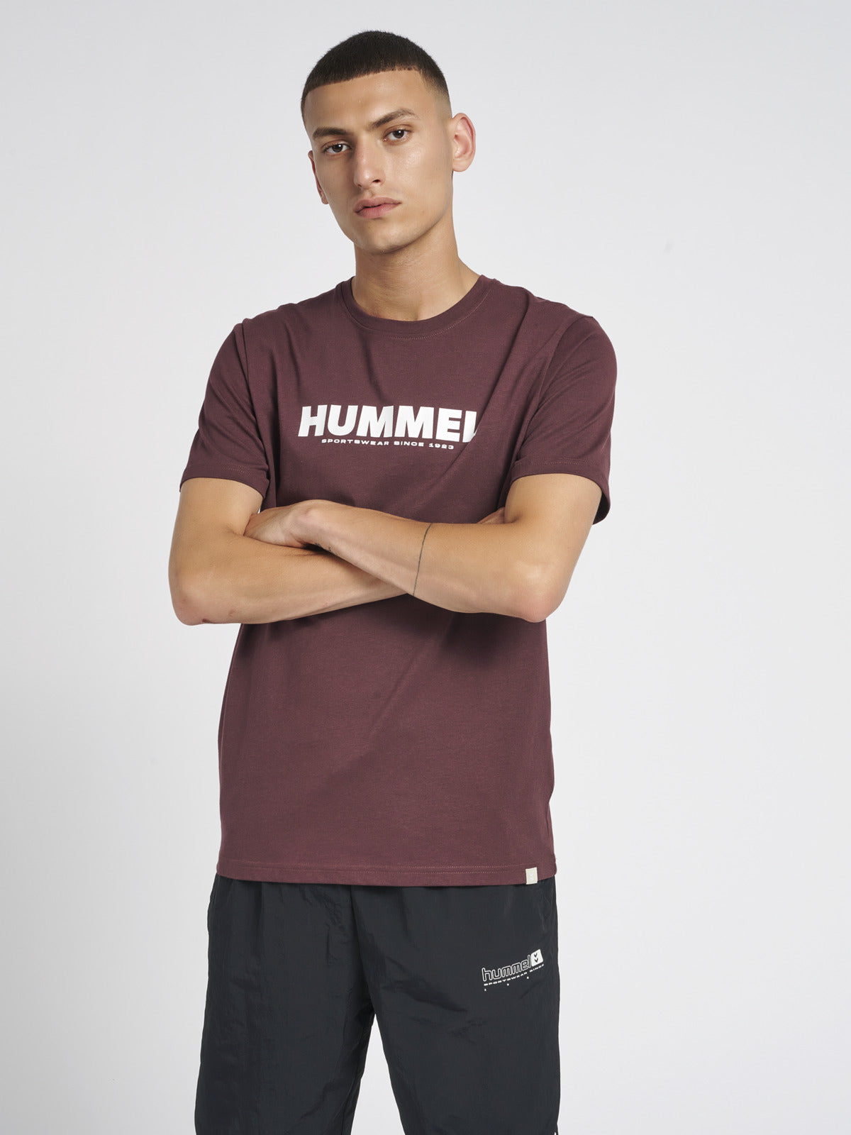 Hummel Brown Regular Shirts for Men Daily Wear