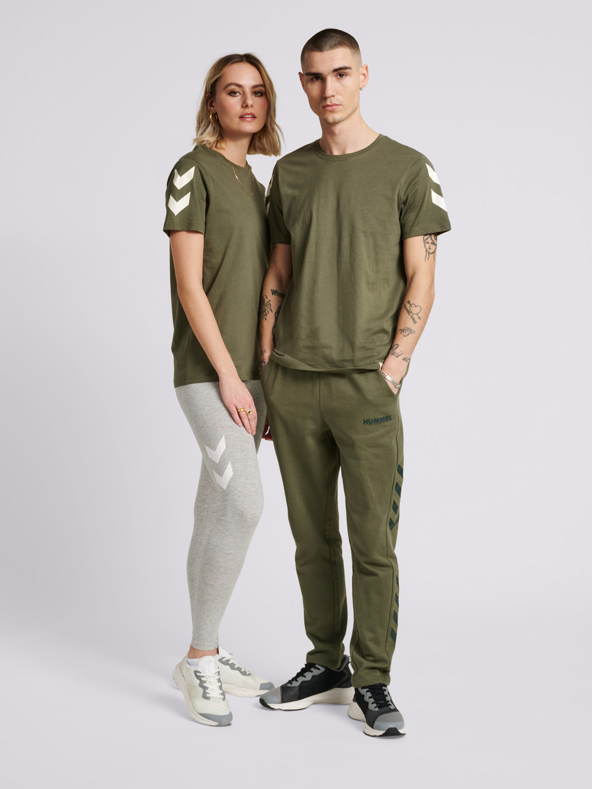 Hummel Green Regular Shirts for Men Daily Wear