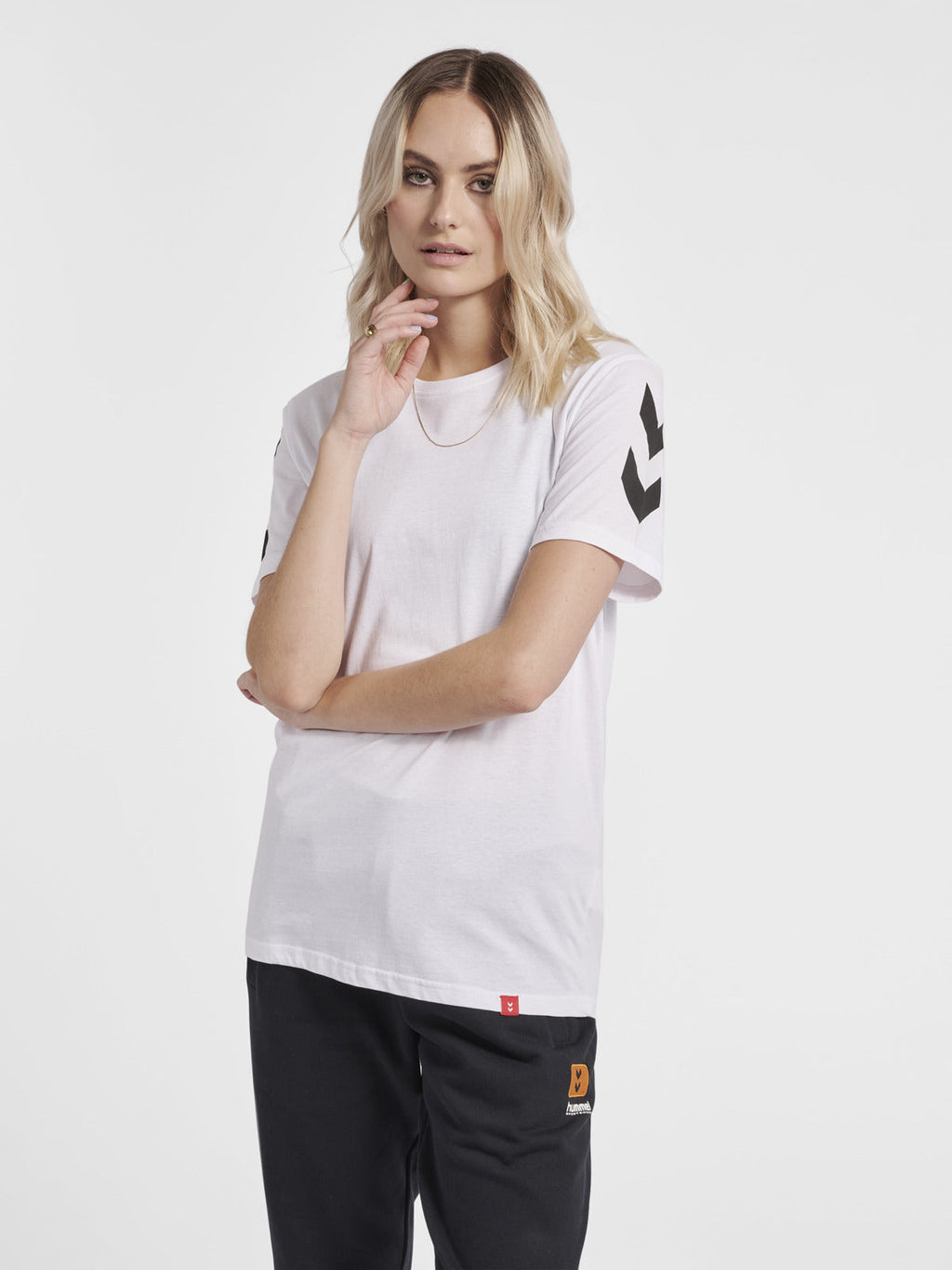 Hummel White Regular Shirts for Men Daily Wear