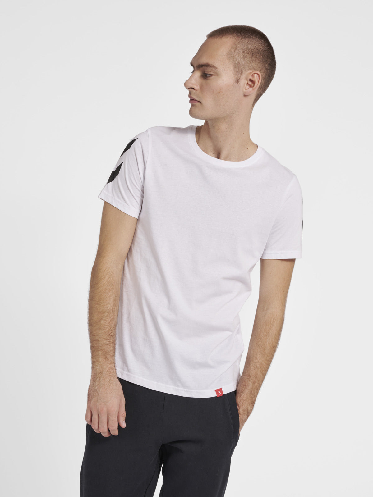 Hummel White Regular Shirts for Men Daily Wear