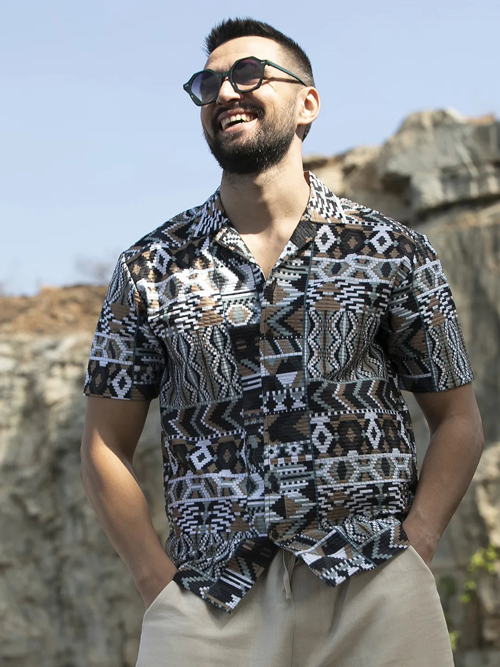 Campus Sutra Bohemian Shirt