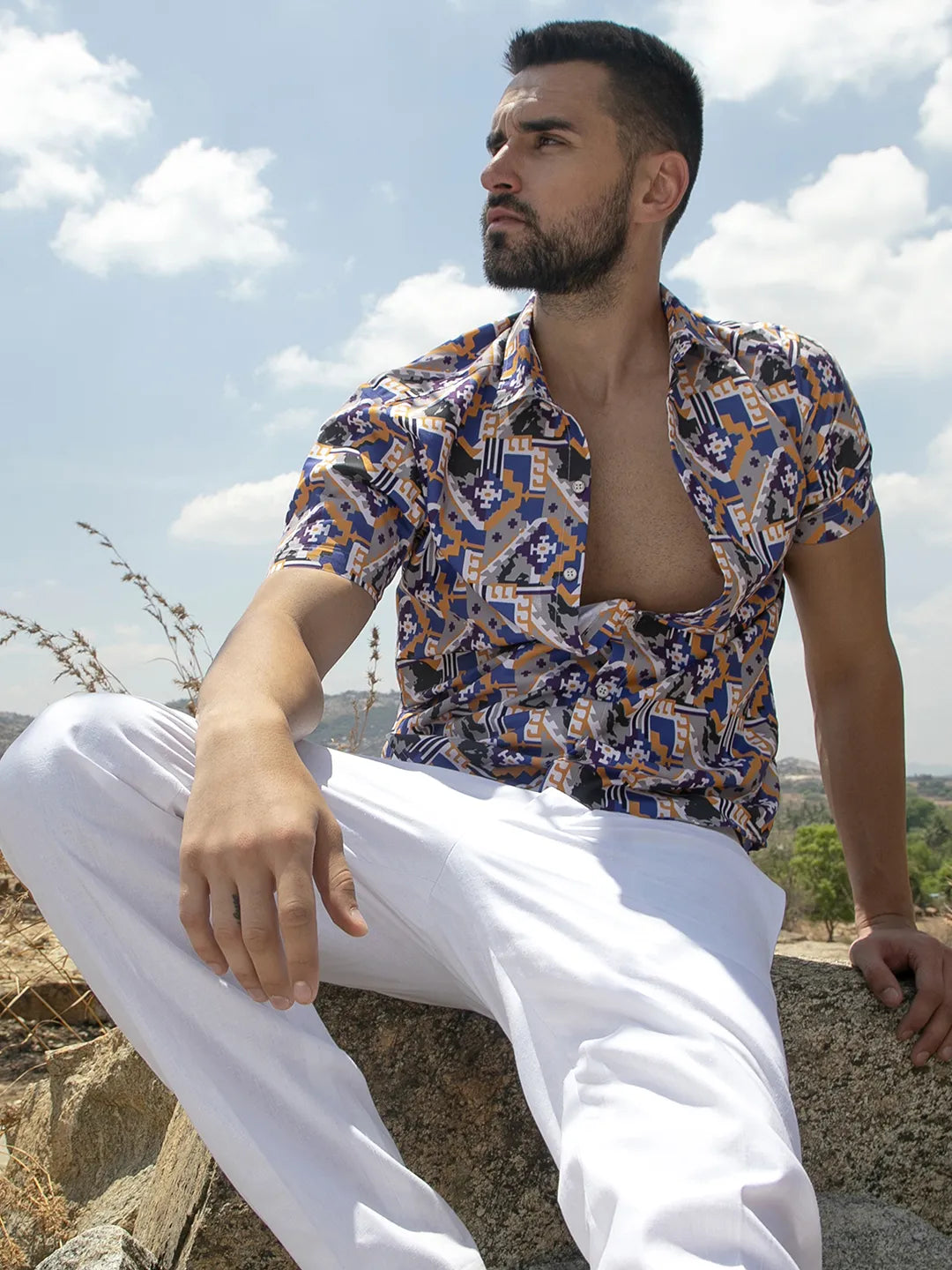Campus Sutra Bohemian Shirt