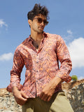 Campus Sutra Animal Print Shirt