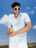 Campus Sutra Pastel Block Shirt
