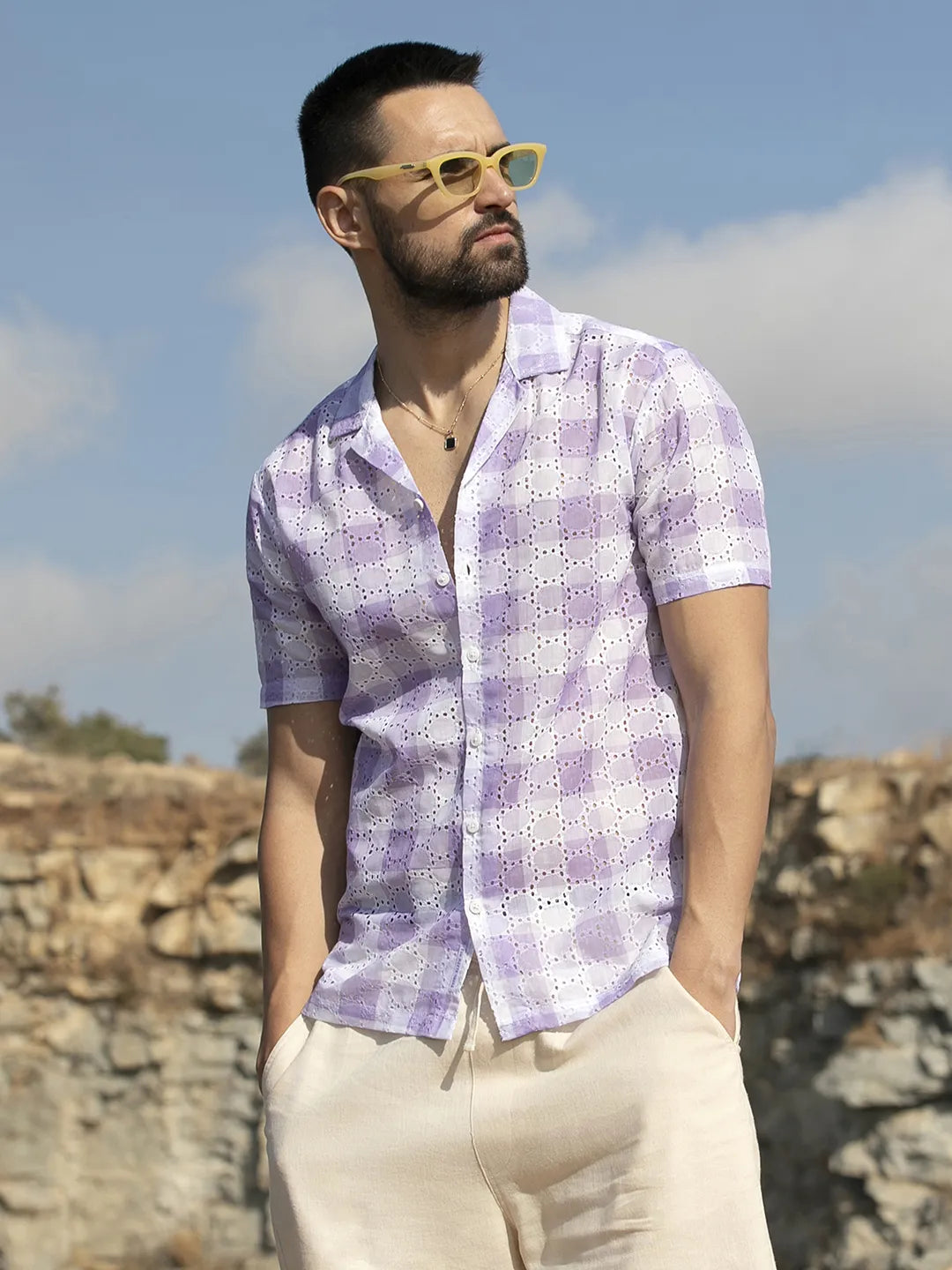 Campus Sutra Buffalo Check Shirt