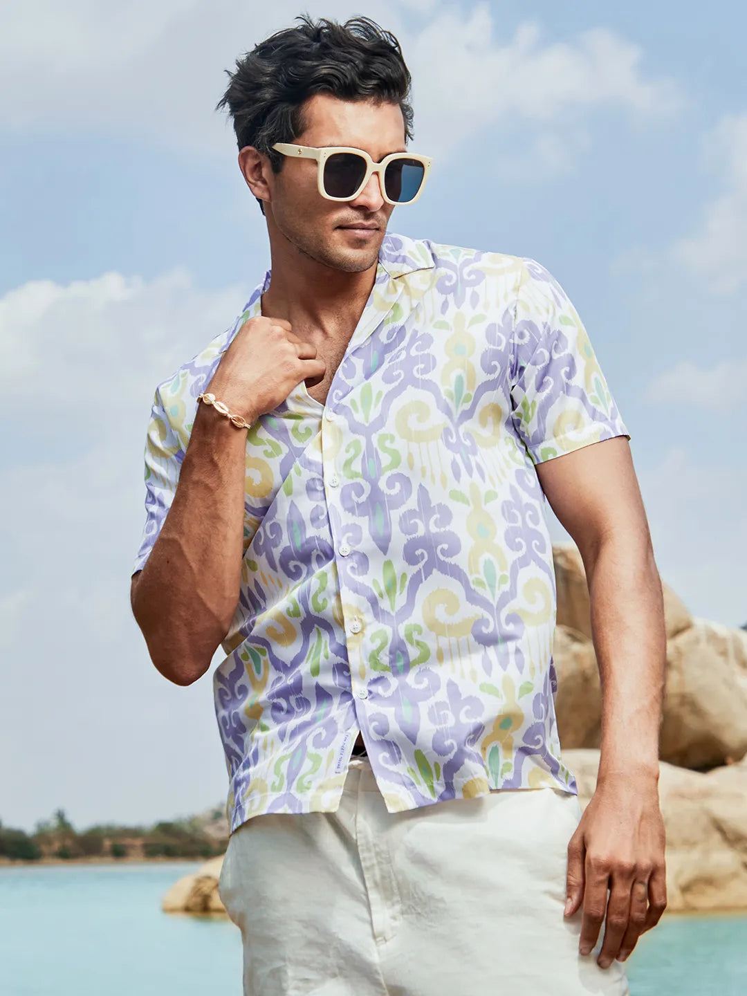 Campus Sutra Ethnic Shirt