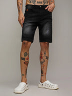 Campus Sutra MInimal Distressed Denim Jeans