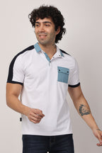 Stylox Men's Half Sleeve Casual Solid T-Shirt