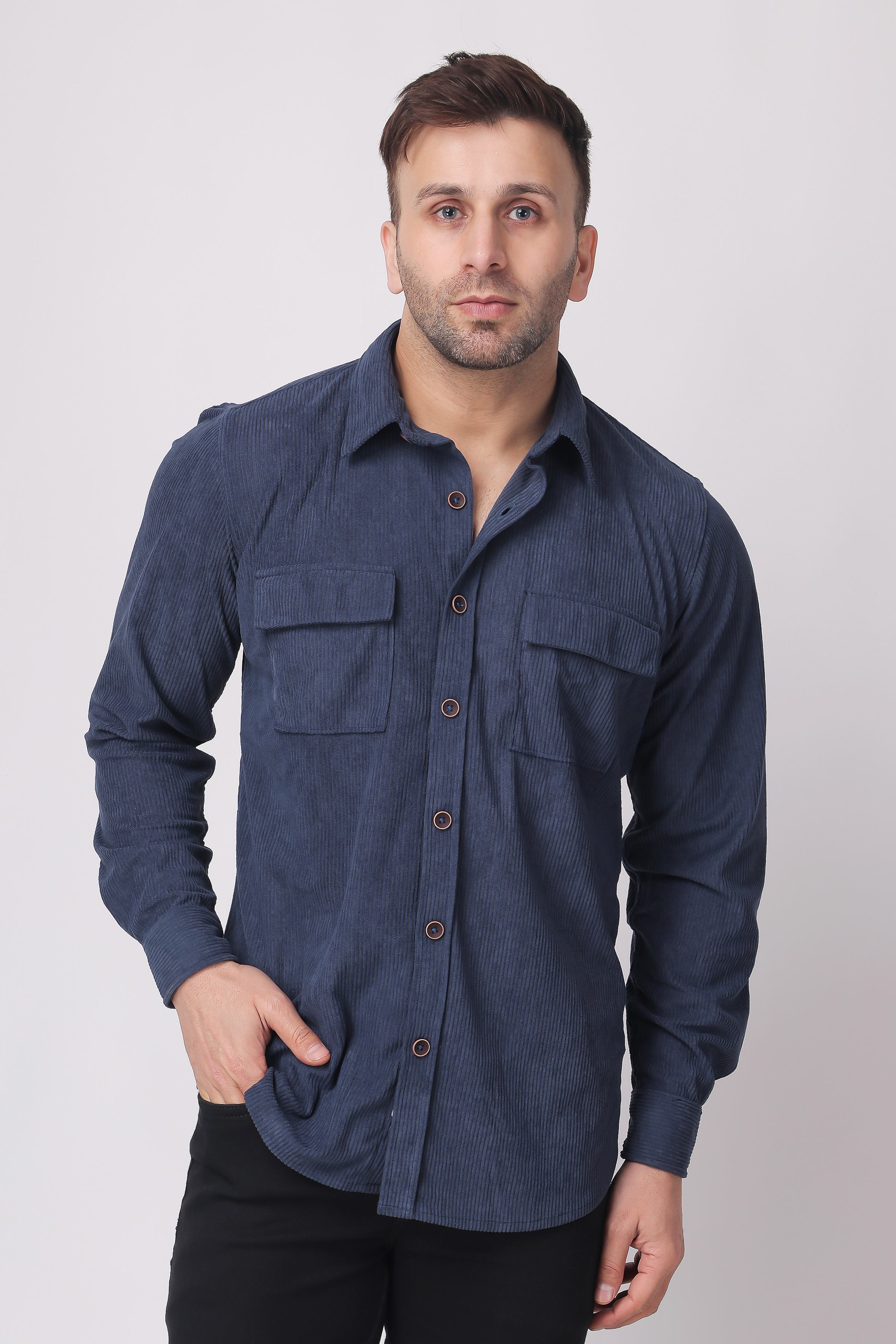 Stylox Full Sleeve Solid Casual Shirt For Men's