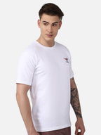 Hummel White Regular Shirts for Men Daily Wear