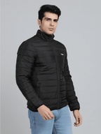 Hummel Black Regular Jackets for Men Outdoor Wear