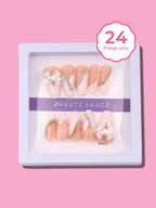 Haute Sauce The Mariã©E Press-On Nails - Daisy White
