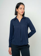 Ibuki Open Collar Top