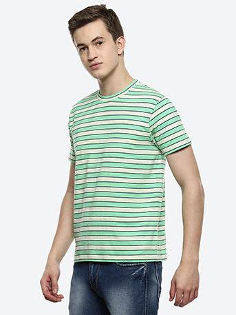 Hummel Green Gecko Regular Shirts for Men Daily Wear