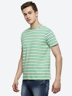 Hummel Green Gecko Regular Shirts for Men Daily Wear