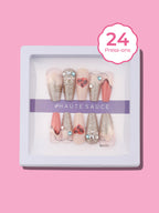 Haute Sauce The Astratta Press-On Nails - Salmon Pink