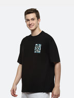 Hummel Black Oversized Shirts for Men Daily Wear