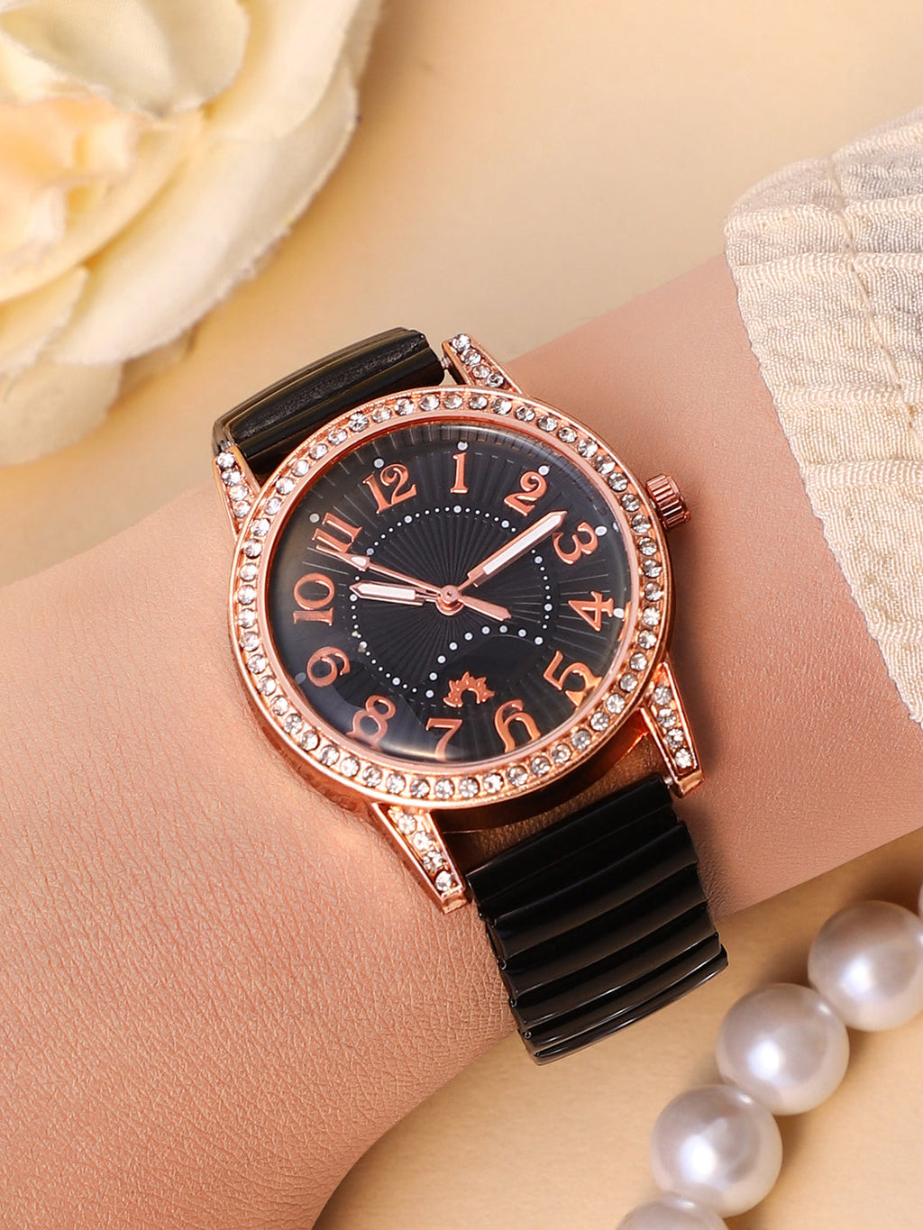 Haute Sauce The Ribbed Round Watch