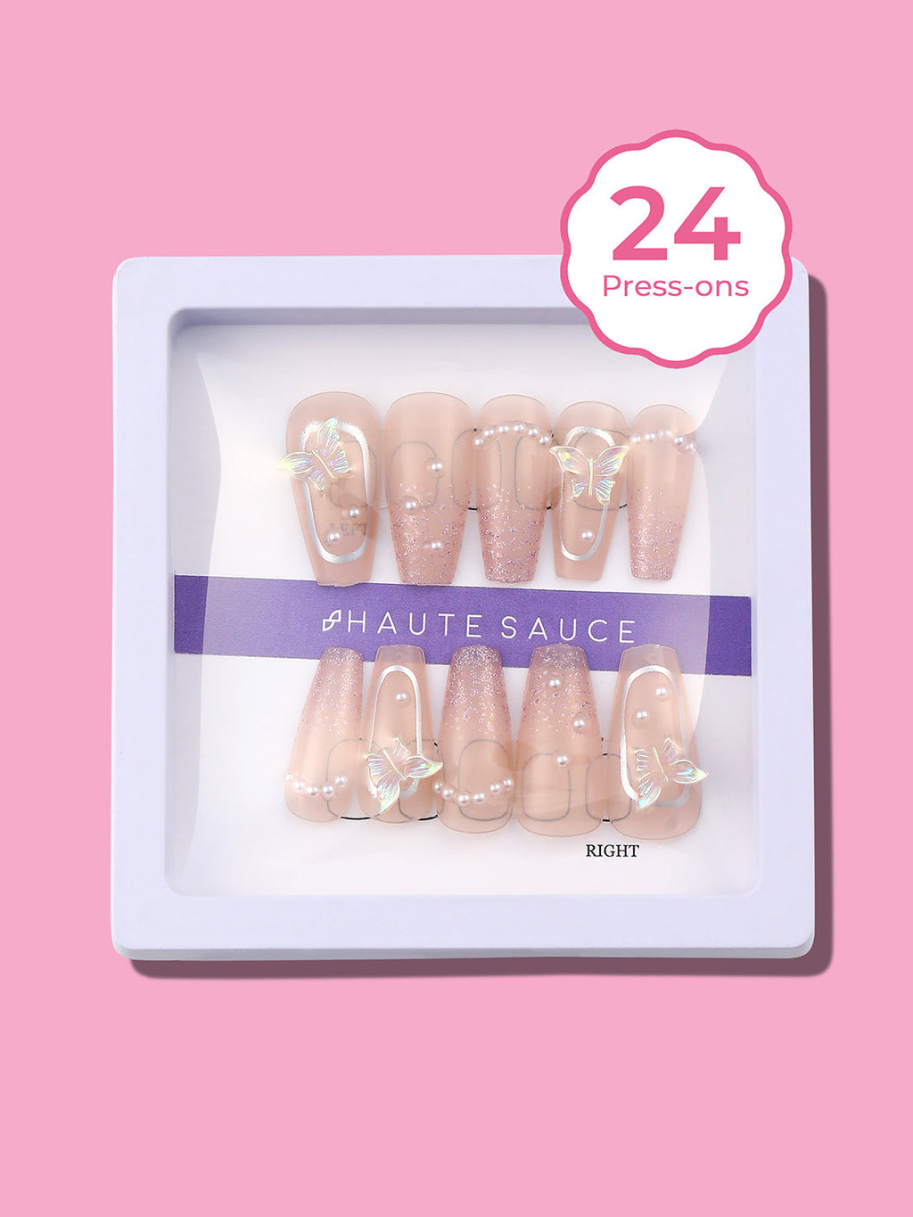 Haute Sauce The Sorceress Press-On Nails - Midnight Black