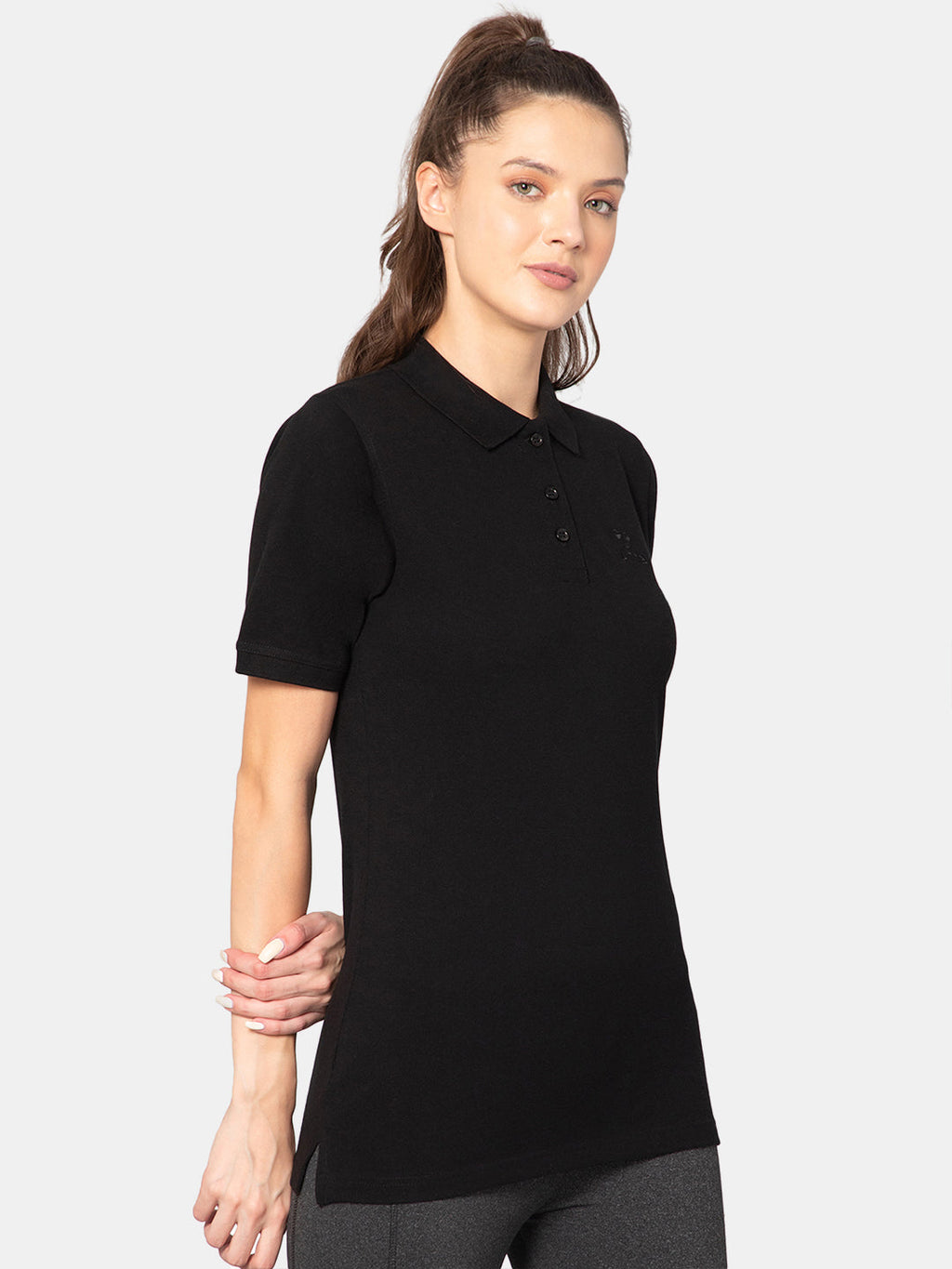 Hummel Black Regular Shirts for Women Work Wear