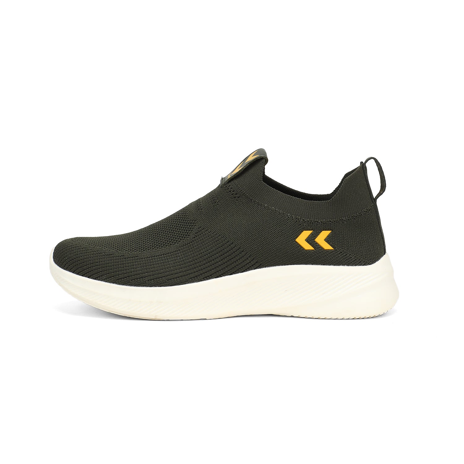 Hummel Olive/white Regular Shoes for Men Gym Wear