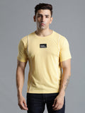 Hummel Yellow Regular Shirts for Men Daily Wear