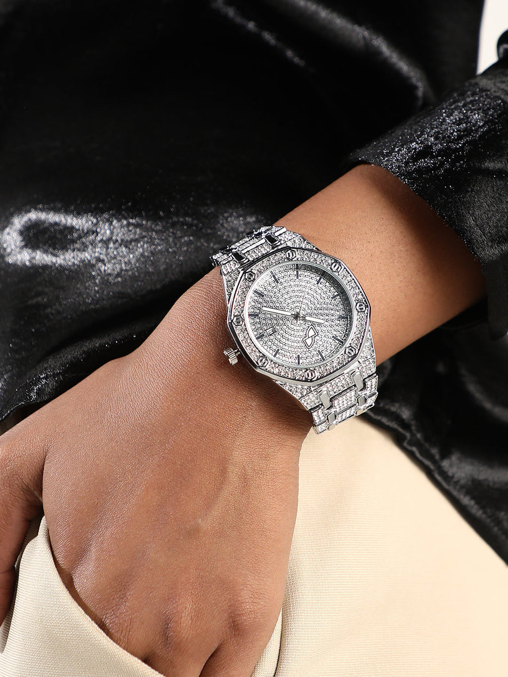 Nicola Silver Watch