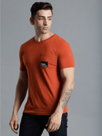 Hummel Rust Regular Shirts for Men Daily Wear