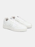 Hummel White Regular Sneakers for Men Gym Wear